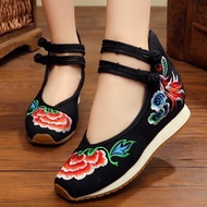 [Ethnic Rhyme Embroidered Shoes 2] Ethnic Rhyme Travel Shoes 6805-4 Embroidered Shoes Ethnic Style S