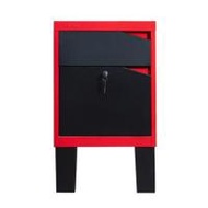 ตู้ลิ้นชักเหล็ก KIOSK KN-103 สีดำ/แดง (1041353)