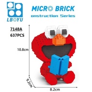 Lboyu mini blocks building toys cartoon mating model kids gifts bird duck children present for girls 7146 ZXO8