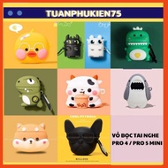 Case Ap Pro 4 Mini / Pro 5 Mini COVER (1) - For Wireless Headphones (Bluetooth) - Tuanphukien75 -PKT