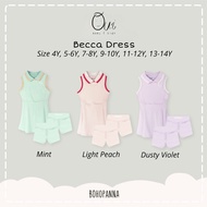 Bohopanna Becca Dress girls' tennis padel sportswear 4-14 years