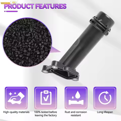 Coolant Flange Pipe For Bmw 1 2 3 4 5 6 7 Series X1 X3 X4 X5 X6 Mini R55 To R61 Engine Cooling Flang