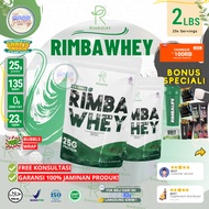 RimbaLife Rimba Whey 2lbs & 3lbs 900 grams 1350 Gr BPOM Halal MUI RimbaWhey Whey Protein Concentrate