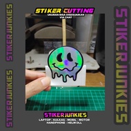 SMILE LOGO STICKER 4 CUTTING STICKER