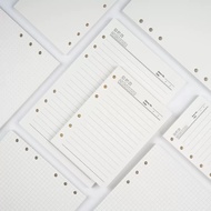 Wonderful A6 Notebook Refill Paper