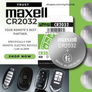 MAXELL CR2032 LITHIUM BATTERY JAPAN CR2032 BATERI LITIUM DARI JEPUN LITHIUM COIN CELL
