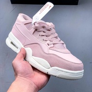 Ready Stock Supply Air Jordan 4 Retro RM Pink Michael Jordan AJ 4th Generation Reset Series Low-Cut 