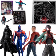 CT SpiderMan Into The Spider Verse SpiderMan Noir Mafex 107 Miles Morales Tobey Maguire Shf Gwen Art