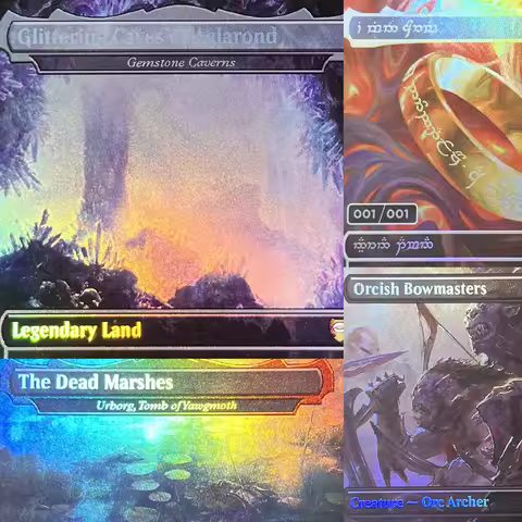 LTC LTR FOIL3--002 Tcg magical proxy cards Cabal Coffers ancient tomb The One Ring The Great Henge g