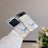 HP For Z Flip Unique Cute Folding Case Samsung Z Flip 7 Case /2/3/4/5/6 And For OPPO FIND N2 N3 FLIP