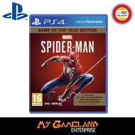 PS4 Marvel Spiderman Game Of The Year Edition(R3)(English/Chinese) PS4 Games