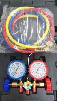 เกจวัดน้ำยา R-22 R407C R404a R410a ยี่ห้อ ME รุ่น CT-536-2