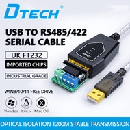 DTECH USB To RS485/RS422 Serial Port Communication Cable Photoelectric Isolation Converter Computer 