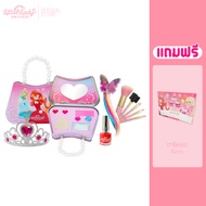 [SALEเซตวันเกิด999] Littal Lady พาเลทมีตำหนิ เครื่องสำอางเด็ก ออแกนิค แต่งหน้า ทาเล็บ  เซตแปรง