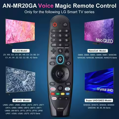MRSVI Magic Remote Control AKB75855501 for Smart TV Controller AN-MR18BA AN-MR19BA MR20GA AN-MR650A 