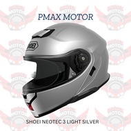 SHOEI Neotec 3 Plain Colour Helmet Motor Visor Topi Keledar Full Face Flip Up Original Superbike SIR
