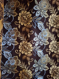KAIN SOFA CHENIL METERAN // BAHAN SOFA METERAN //KAIN KURSI MOTIF BUNGA GALAXSY