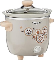 Toyomi SC 700 Mini Slow Cooker, 0.7L Grey