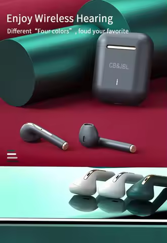 Original For CB&JBL J18 Wireless Earphone In Ear Stereo With Microphone Bluetooth Touch Waterproof H