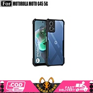 Case Sundd MOTOROLA MOTO G45 G34 5G Hardcase Shockproof Transparent Armor