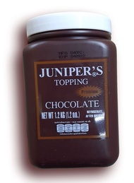 Juniper Chocolate Topping 1.2 KG. จูนิเปอร์ ช็อกโกแลต ท็อปปิ้ง 1.2 กิโลกรัม