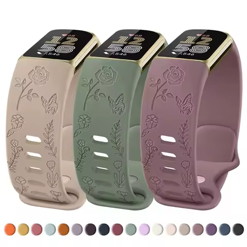 Soft TPU Strap For Fitbit Charge 5 6 Watchband Sport Wristband For Fitbit Charge 5 6 Bracelet Replac