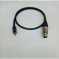 Nakamichi to XLR Female Amphenol RCA Cable 3m | NAKAMICHI to Canon Female Amphenol RCA Cable 3m