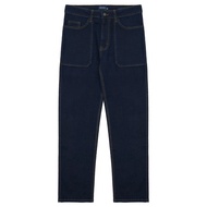 3Second Celana Panjang Pria Fatigue Pants Regular Fit Katun Denim Distortion HP-C030225