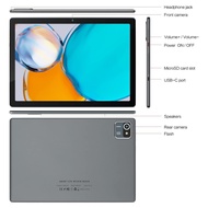 แรม K10 10.1นิ้ว2GB + 4GB DDR รอม64GB แอนดรอยด์13แท็บเล็ต PC SC7731 CPU สี่คอร์กล้องมองหลัง USB 8.0M