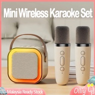 Karaoke Set Speaker with Mic KD12 Wireless Microphone with Speaker Bluetooth Full Bass Karaoke Set System Home KTV 麦克风