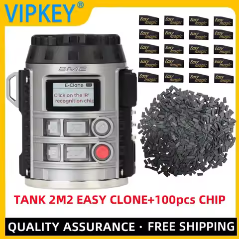 2025 2M2 TANK PRO 2 Easy Clone Super Transponder can Clone Chip Generation Superchip Copying ID46 ID