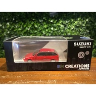 1/64 BM Creations Suzuki Swift 1989 Red 64b0026 [MGM]