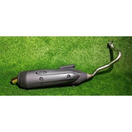 JVT pipe for Honda PCX150 black titanium tip V3