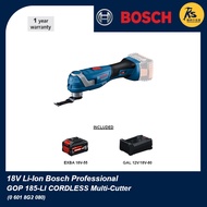 BOSCH 18V Cordless GOP 185-LI Multi Cutter Professional ( 0 601 8G2 080 )