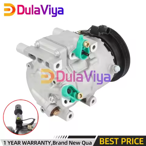 VS16 AC Compressor For 2006-2009 Hyundai Accent 2010 2011 2012 Dodge Attitude 1.6L 5512437 6512437 7