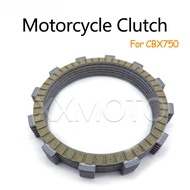 Clutch Plates Friction Disc Kit for Honda Cbx750 1999 Motorcycle Drivetrain Transmission