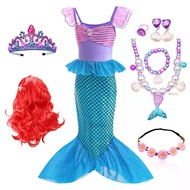 Fancy The Little Mermaid Costume Princess Ariel Mermaid Costume for Girls Ariel Carnival Halloween C