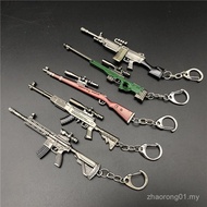 Jedi Keychain Survival 98K Keychain Pendant AWM Model M249 Sniper Metal Keychain ZSVK