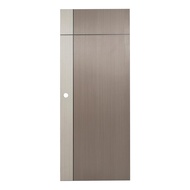 AZLE ประตูห้องน้ำ UPVC L0A-G2C 70X200 ซม. สี ASH/STONE GREY เจาะลูกบิด จัดส่งโดย HomePro