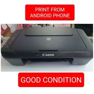 Canon E410/E400/E460/E470/E480  3 in1 printer only no catridges(secondhand) working condition