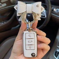 Car Key Case Cover for Vw Polo Golf 8 7 5 6 Mk6 7 R 7 Gtd Mk7 Mk4 Mk5 Skoda Fabia Octavia Seat Ibiza