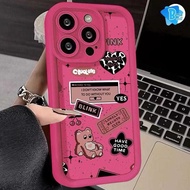 Ss1002 Case For Itel A04 A05S A50 A50C A60 A60S A70 S23 S23+ S24 P55 P55+ P65 Rs4 Cartoon Bear Love 
