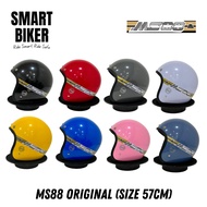 Helmet MS88 100% Original with SIRIM Topi Motor Motorcycle For Rider (Size 57 cm)