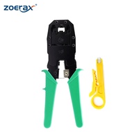 ZoeRax RJ45 Crimper Network Hand Tools  RJ11RJ12RJ45 Crimper Pliers for Network and Telephone Cables Modular Connector Crimping