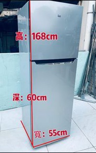 冰箱 Teka 德格  頂層冷凍式雙門雪櫃 FT 255 NF 255公升 168CM高 二手電器 清倉大減價 最新款 貨到付款 精選貨品 襟用款 好物推介 洗衣機 二手雪櫃 搬屋 裝修 租樓 地產 