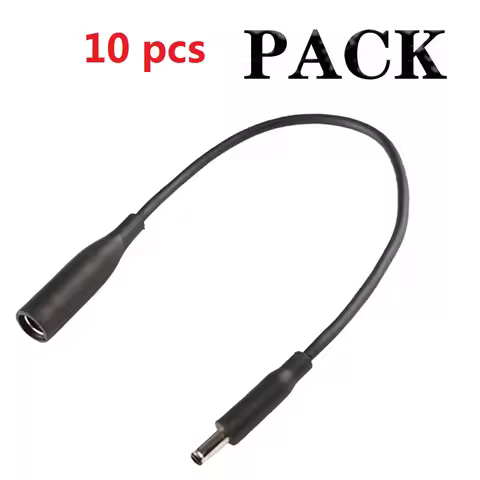 Dongle Tip Adapter for Dell Connector Converter Cable 7.4*5.0mm Female to 4.5*3.0mm Male for D5g6m 0