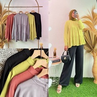 Latest Colorful Cotton Rayon Women's Blouse Top