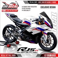 NEWEST FULL BODY DECAL STICKER ALL NEW YAMAHA R15 V4 Motif bmw RR RACING S 1000RR Original Yamaha Si