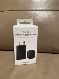 不議價!!!（$160 包順豐站自取）三星 65W快充旅行充電器 (三頭充) Samsung 65PD Power adapter charger
