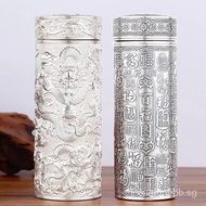 Silver cup999Sterling Silver Liner Silver Cup Pure Silver Tea Cup Yunnan Fine Silver Business Gift Thermos Cup Wholesale